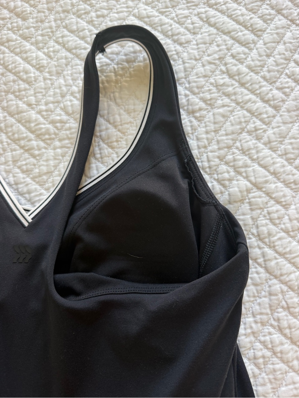 Black Racerback Athletic Dress - Picture 7 of 10